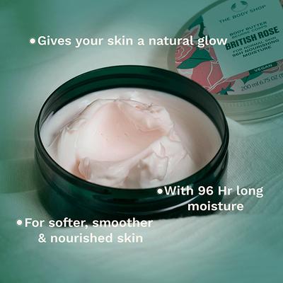 The Body Shop Body Bitish Rose Normal Skin Beurre Corps 200ml - Body Butter