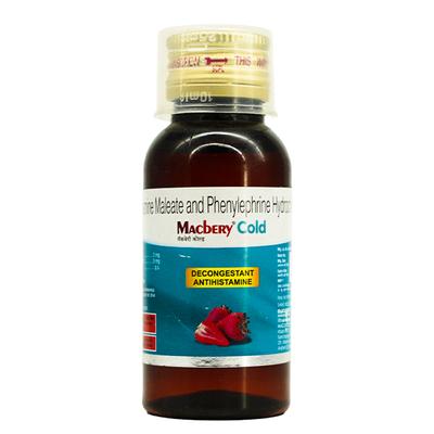 MACBERY COLD Syrup 60ml - Cough And Cold-Cou