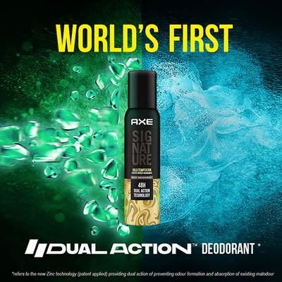 Axe Signature Gold Temptation Body Deodorant For Men 154 ml - Men Deodorants/Roll-Ons