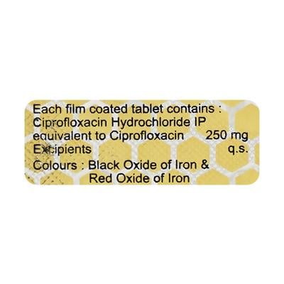 Ciprobid 250mg Tablet 10'S - Bacterial Infections-Qui