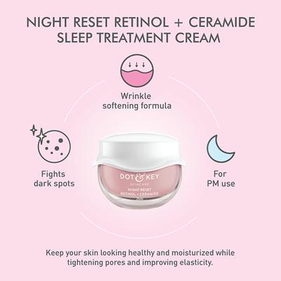 Dot & Key Night Reset Retinol + Ceramide Cream 25 ml - Night Cream