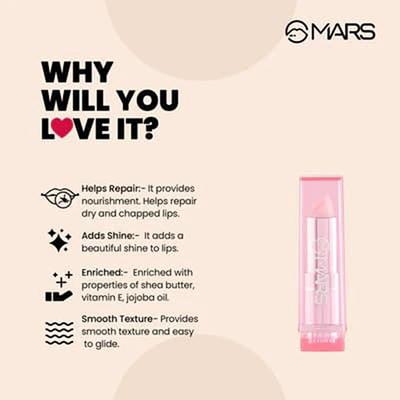 MARS Lip Lollies Lip Balm - Cherry 3.2 gm - Lipstick Primers & Plumpers