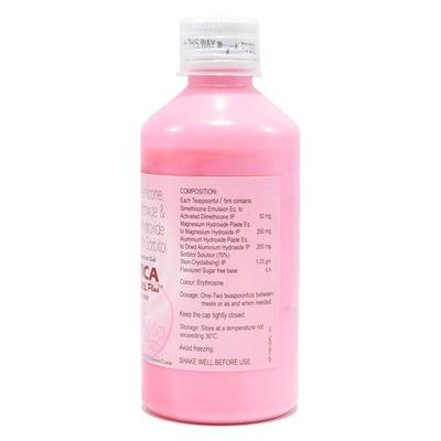 PEPTICA GEL PLUS SUGAR FREE MINT FLAVOUR Suspension 200ml - Ulcer/Reflux/Flatulence-Aaa