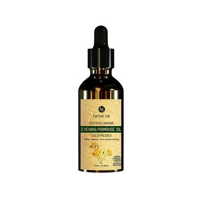 HM Herbal Me 100% Organic Evening Primrose Oil 50ml - Essential Oils