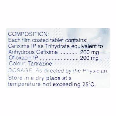 Zifi O Tablet 10'S - Bacterial Infections-Cep