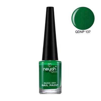 Neyah Quick Dry Nail Paint Green Surprise QDNP-137 6.5ml - Nail Polish