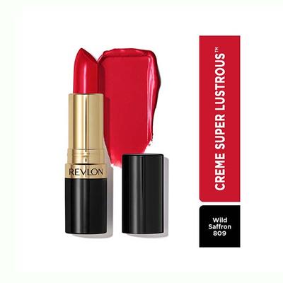 Revlon Super Lustrous Lipstick- Creme-Wild Saffron 4.2 gm - Lipsticks