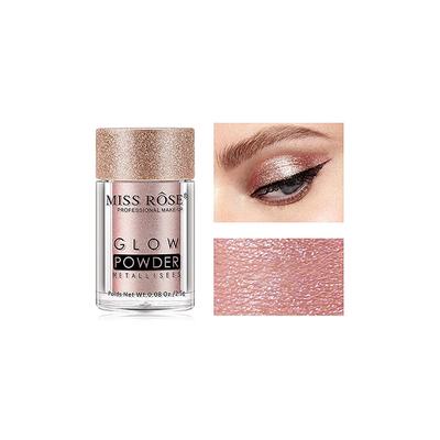 Miss Rose Professsional Makeup Glow Powder Metalises 7001 - 010M 09 2.5 gm - Highlighters & Illuminators