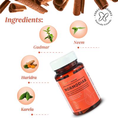 Forest Secrets Normodiab Tablet 60's - Diabetes Care (Ayush)