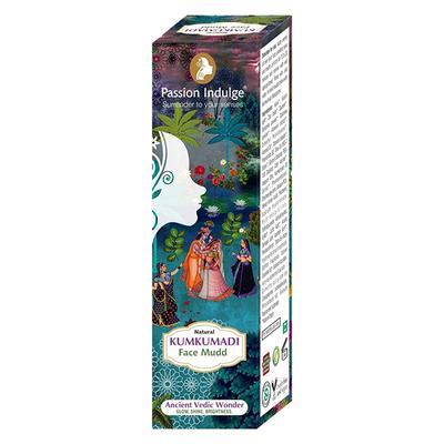 Passion Indulge KUMKUMADI Face Mudd For Skin Glow, Skin Brightness, Freckles, Skin discoloration 100GM - Face Packs