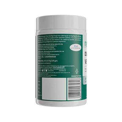 Neuherbs Deep-Sea Veg Omega Softgels 60's - Omega Fish Oil Fatty Acids