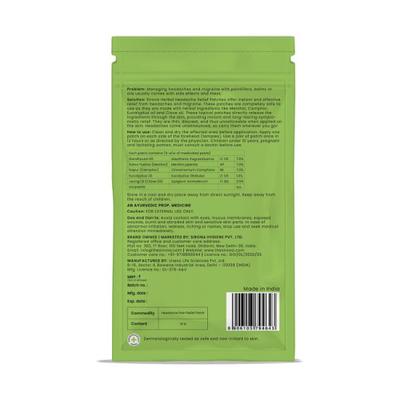 Sirona Herbal Pain Relief Patches for Headaches and Migraine (Pack of 16) 1's - Others