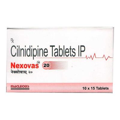 NEXOVAS 20 Tablet 15's - Hypertension-Cal