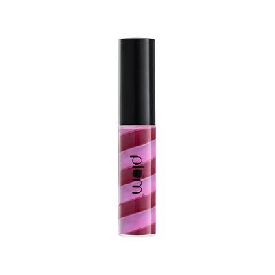 Plum Soft Swirl Lip Gloss, High-Shine Finish, Intense Pigment, 3 Shades In 1, 124 Berry Overload 6 ml - Liquid Lipsticks