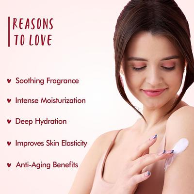 The Love Co. Midnight Summer Body Lotion - Daily Skin Moisture for Men and Women - Intense Hydration for Dry Skin 250 ml - Creams/Oils/Lotions