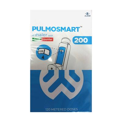 PULMOSMART 200 WITH DOSE COUNTER Inhaler 120md - Asthma/COPD-Ast