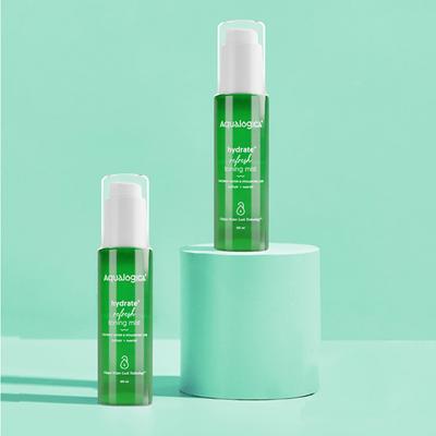 Aqualogica Hydrate Plus Refresh Toning Mist Coconut Water & Hyaluronic Acid Hydrate + Nourish 100ml - Face Mists