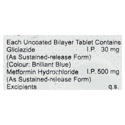 Glycozide M OD 30mg Tablet 10'S - Diabetes-Ant
