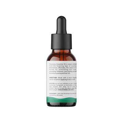 Aravi Organic Rosemary Essential Oil 100% Pure Oil 15 ml - Essential Oils