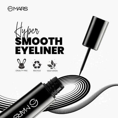 Mars Hyper Smooth Eyeliner 10 ml - Eyeliners