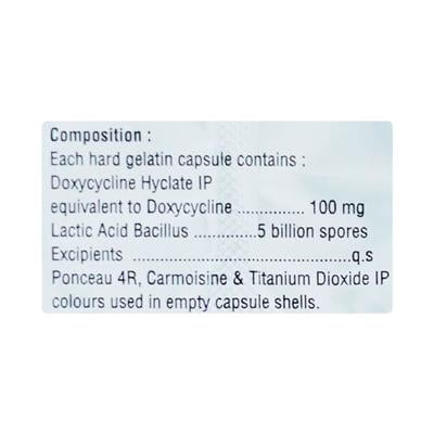 Biodoxi LB Capsule 10'S - Bacterial Infections-Tet