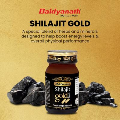Baidyanath Shilajit Gold Capsule 20's - Speciality Medicines