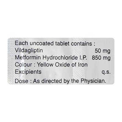 TORGLIP M 50/850mg Tablet 10's - Diabetes-Ant