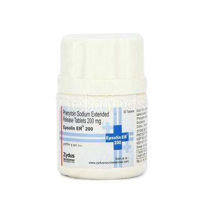 Epsolin ER 200mg Tablet 30'S - Epilepsy/Convulsion-Ant