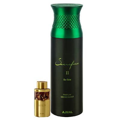 Ajmal Aurum Concentrated Perfume Oil Fruity Floral And Sacrifice II For Him Deodorant Fruity Aromatic Fragrance 210 ml - Perfumes (Edt/Edp)