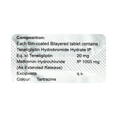 TENSORIN M FORTE Tablet 10's - Diabetes-Ant