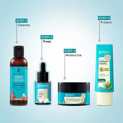 Pilgrim 25% AHA, 2% BHA, 5% PHA Peeling Solution 30 ml - Masks & Peels