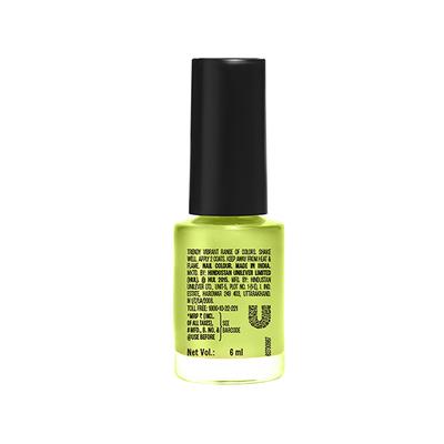Lakme True Wear Color Crush Nail Polish, Long Lasting & Vibrant Nail Paint, 90, 6ml - Nail Polish