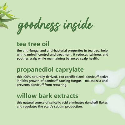 Plum Tea Tree Dandruff Fighting Scalp Serum Fragrance-Free 110ml - Hair Serums