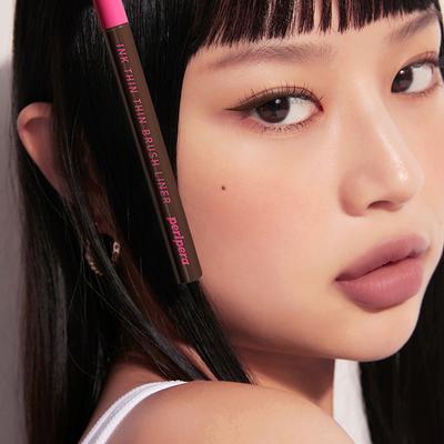 Peripera Ink Thin Thin Brush Liner 002 Brown Film 0.5 gm - Eyeliners