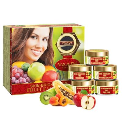 Vaadi Herbals Skin-Lightening Fruit Facial Kit 270 gm - Facial Kits