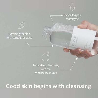 Mixsoon Centella Cleansing Water 300 ml - Make Up Removers