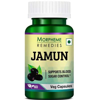 Morpheme Remedies Jamun 500 mg Capsules 60's - Diabetes (Fitness)