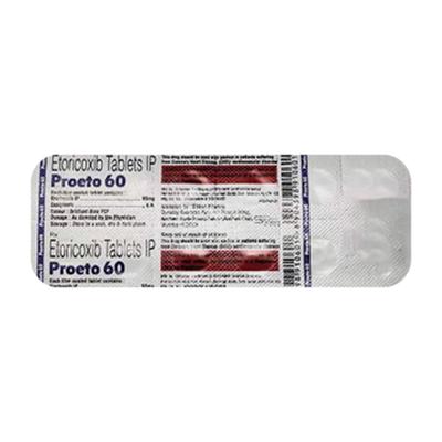 PROETO 60 Tablet 10's - Pain relief-Nsa