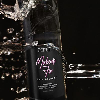 Renee Makeup Fix Setting Spray Weightess Long Lasting Hydration Aloe Vera+ Vitamin C 60ml - Setting Spray