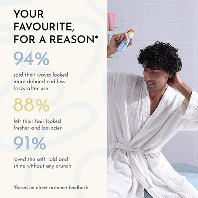 Fix My Curls Ready Set Refresh Spray for Wavy, Curly, Low-Density, Fine Hair Silicone Free and Alcohol Free 100 ml - Hair Sets & Kits