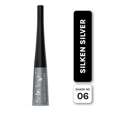 Bella Voste Liquid Dip Eyeliner Silken Silver (06) 4 Ml - Eyeliners