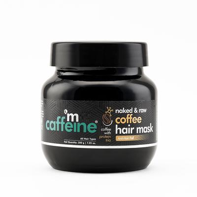 Mcaffeine Naked & Raw Coffee Hair Mask 200 gm - Hair Masks & Packs