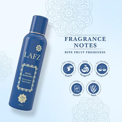 LAFZ rooh mashariq no alcohol for men 150 ml - Men Deodorants/Roll-Ons