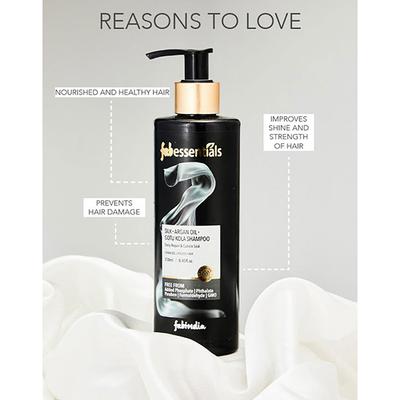 Fabessentials Silk Argan Oil Gotu Kola Shampoo 250 ml - Shampoos