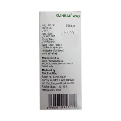 KLINEAR WAX Ear Drops 10ml - Ear Conditions-EAA