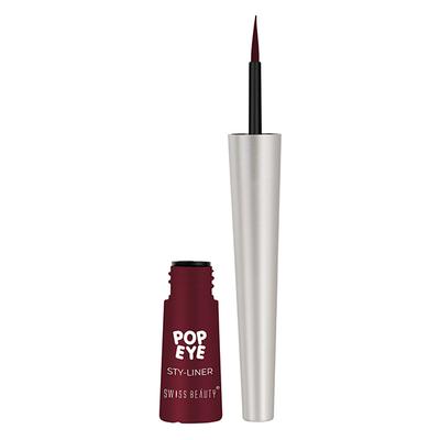 Swiss Beauty Pop-Eye Style-Liner - (08 Chilli Red) 4.5ml - Eyeliners