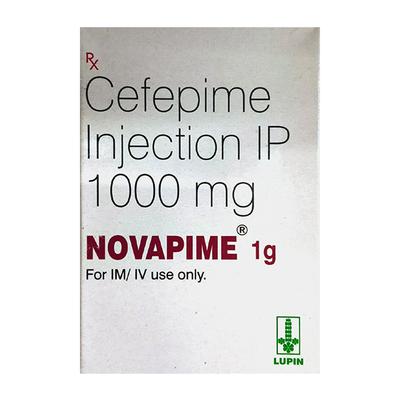 Novapime 1gm Injection 1's - Bacterial Infections-Cep