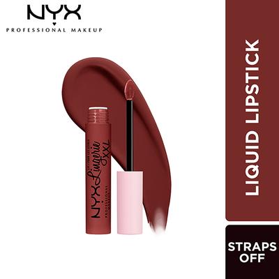 NYX Professional Makeup Lip Lingerie XXL Matte Liquid Lipstick - Straps Off 4 ml - Liquid Lipsticks