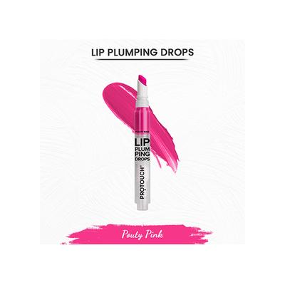 Protouch Lip Plumping Tint with Grapeseed Extracts, Fuller Lips and Long Lasting (Pink) 2.8ml - Lipstick Primers & Plumpers