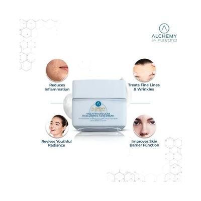 Alchemy By Aureana Multi- Molecular Hyaluronic Acid Cream 45 gm - Skin-Treatment